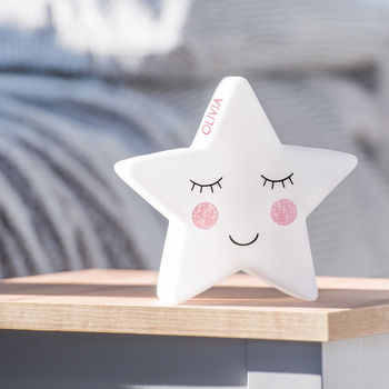 Personalised Star Face Night Light, 2 of 4
