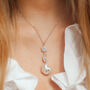 Bronte Pearl Drop Necklace, thumbnail 6 of 7