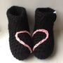 Mummy And Me Heart Slipper Sock Set, thumbnail 10 of 12