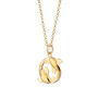 Gold Plated Koi Fish Charm Necklace, thumbnail 7 of 7