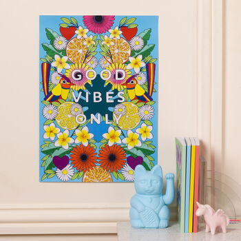 Good Vibes Only Print, 3 of 3