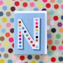 Mini N Alphabet Card, thumbnail 4 of 5