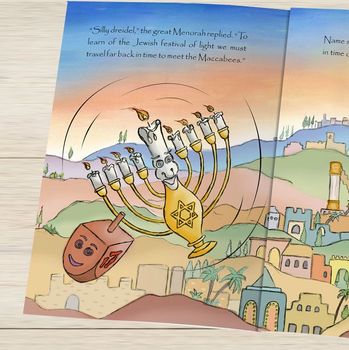 Personalised Hanukkah Story Book, 4 of 7
