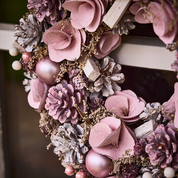 Pink Roses Wreath, 4 of 7