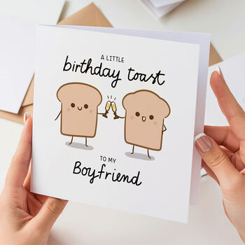 Funny Boyfriend Birthday Card, 3 of 3