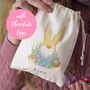 Personalised Easter Gonk Bag Filled With Chocolate Eggs, thumbnail 1 of 2