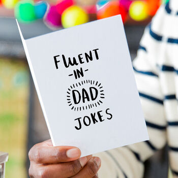 'Fluent In Dad Jokes' Mug For Dad, 6 of 12