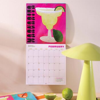 2025 Calendar | Artist Collab Han Valentine | Cocktail, 2 of 7