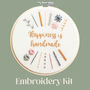 Beginner Embroidery Kit, thumbnail 1 of 5