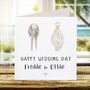 Personalised Wedding Day Greeting Card, thumbnail 1 of 2