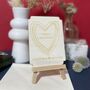 Personalised Wooden Valentines Keepsake Plaque, thumbnail 6 of 12