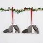 Anteater Christmas Tree Decoration, thumbnail 6 of 7