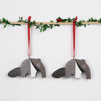 Anteater Christmas Tree Decoration, 6 of 7