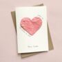 Plantable Heart Teacher Thank You Card, thumbnail 1 of 2