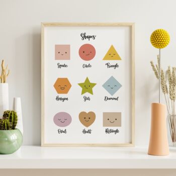 Shapes Educational Print, 5 of 7