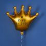 Gold Crown 'King Of Dads' 35' Foil Balloon, thumbnail 1 of 2
