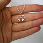 Personalised Cat Necklace In Sterling Silver, thumbnail 8 of 9
