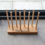 Engraved Wooden Floor Boot Rack, thumbnail 4 of 12