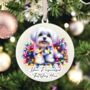 Personalised Maltese In Christmas Lights, thumbnail 10 of 10