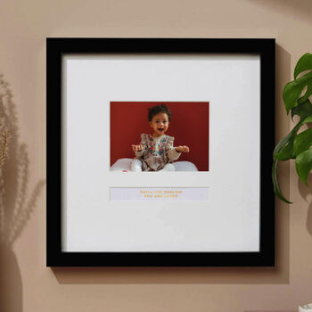 Personalised Baby's First Christmas Photo Frame, 4 of 4