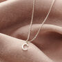 Italic Initial Necklace, thumbnail 4 of 8