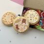Autumn Biscuit Letterbox Card, thumbnail 3 of 5