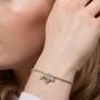 Sterling Silver Staffordshire Bull Terrier 3D Bracelet, thumbnail 1 of 6