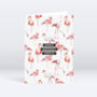 Personalised Flamingo Design Greeting Card, thumbnail 1 of 11