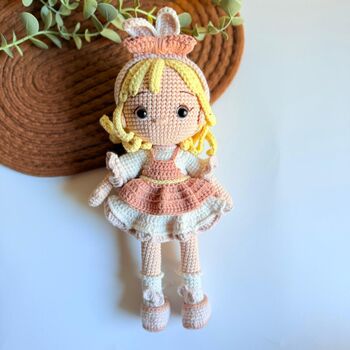 Handmade Crochet Doll, Knit Doll, Christmas Gift For Kids, 10 of 12