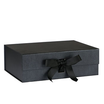 Personalised A4 Black Gift Box, 2 of 5