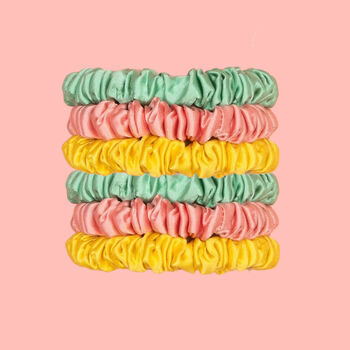 Skinny Silk Scrunchies By Holistic Silk, 4 of 4