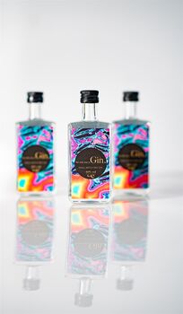 Premium London Dry Gin 5cl With Personalised Label, 3 of 5