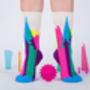 Cotton Socks By Yoni Alter With London Skyline, thumbnail 3 of 7