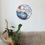 Metal Wall Art Yin Yang Symbol With Tree Branches, thumbnail 9 of 12