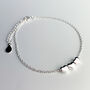 Sterling Silver Heart Trio Bracelet, thumbnail 1 of 5