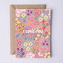 Floral Classic Valentine's Day Card I Love You, thumbnail 3 of 5