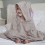Personalised Bunny Bamboo Soft Hooded Towel, thumbnail 7 of 10