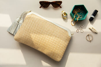 July Raffia Crossbody Bag, 4 of 4
