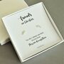 Friends Are Like Stars Silver Earring Gift Box, thumbnail 1 of 5