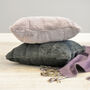Personalised Luxury Large Super Soft Charcoal Blanket, thumbnail 3 of 8