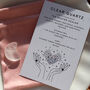 Cleansing Clear Quartz Moon Crystal With Gift Message, thumbnail 2 of 4