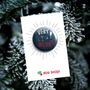 Funny Xmas Badge 'Very Merry', thumbnail 1 of 5