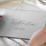 Personalised Simple Wedding Guestbook, thumbnail 4 of 5