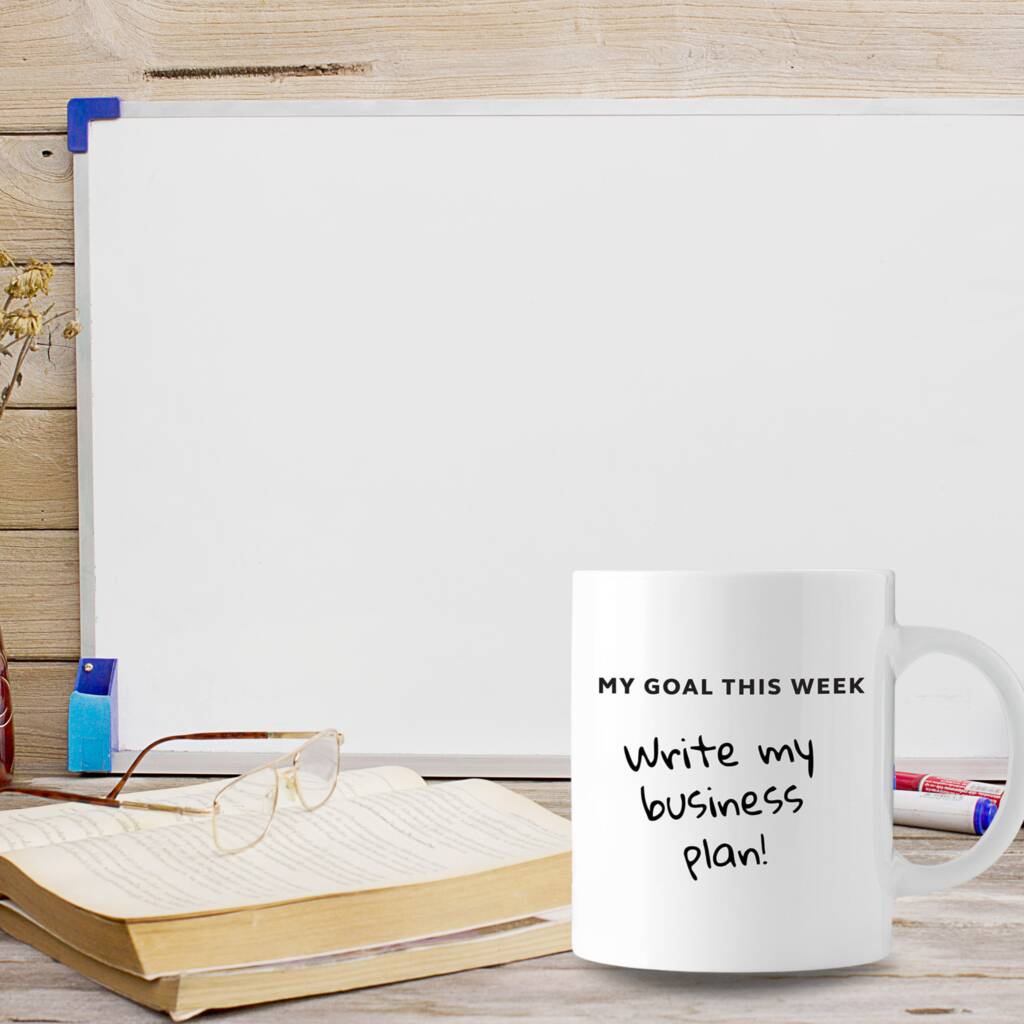 Goal This Week Write On Mug And Pen By Giftzee