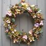 Spring Summer Hedgerow Wreath Door Wedding Home Decoration, thumbnail 1 of 5