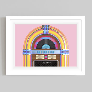 Personalised Jukebox Print, 2 of 6