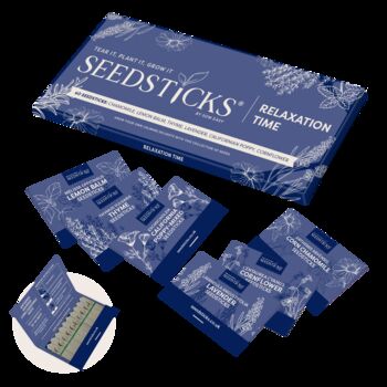 Personalised Relaxation Time Seedsticks, 2 of 11