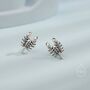 Sterling Silver Tiny Scorpion Stud Earrings, thumbnail 1 of 11