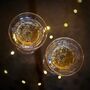 Pair Of Gatsby, Crystal Gold Rimmed Champagne Glasses, thumbnail 8 of 11