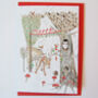 'Wildwood' Mixed Pack Of Eight Christmas Cards, thumbnail 3 of 10